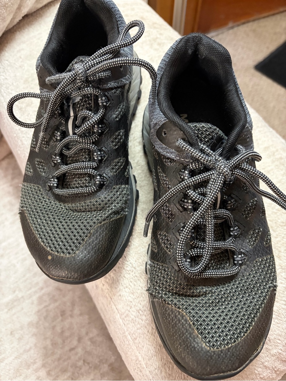 Merrell Women's Black Athletic Trail Sneakers